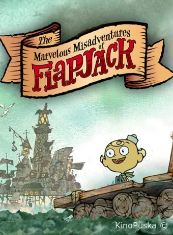 постер к Смотреть сериал Удивительные злоключения Флэпджека / The Marvelous Misadventures of Flapjack 2008 онлайн 4 сезон 12 серия