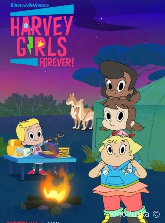 постер к Смотреть сериал Слава подружкам с Харви-Стрит! / Harvey Girls Forever! 2018 онлайн 3 сезон 14 серия