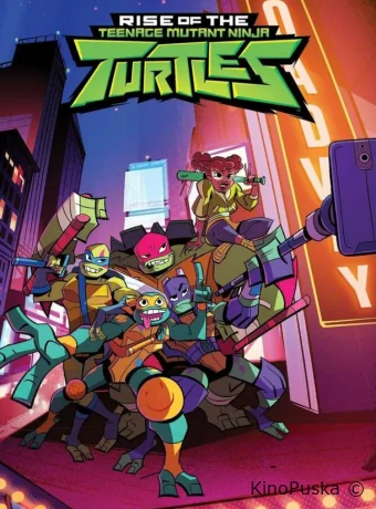 постер к смотреть бесплатно Эволюция Черепашек-ниндзя / Rise of the Teenage Mutant Ninja Turtles 2022